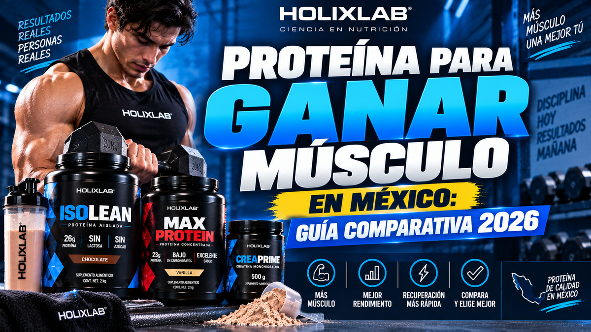 Proteína para Ganar Músculo en México: Guía Comparativa 2026