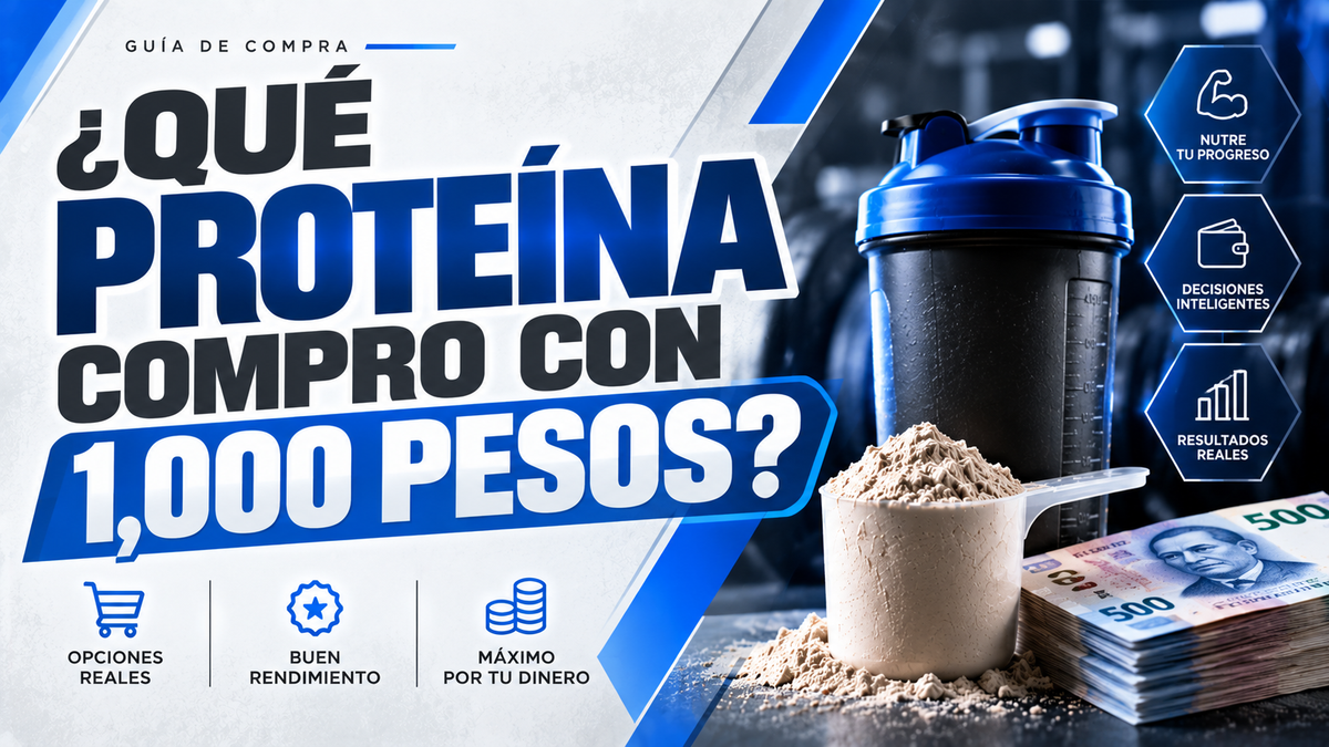 ¿Qué proteína compro con 1,000 pesos? Guía México 2026