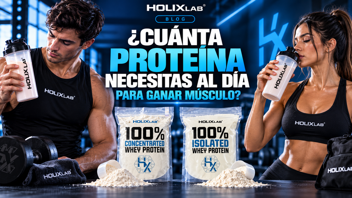 Cuánta proteína al día para ganar músculo: cómo se ve un día real