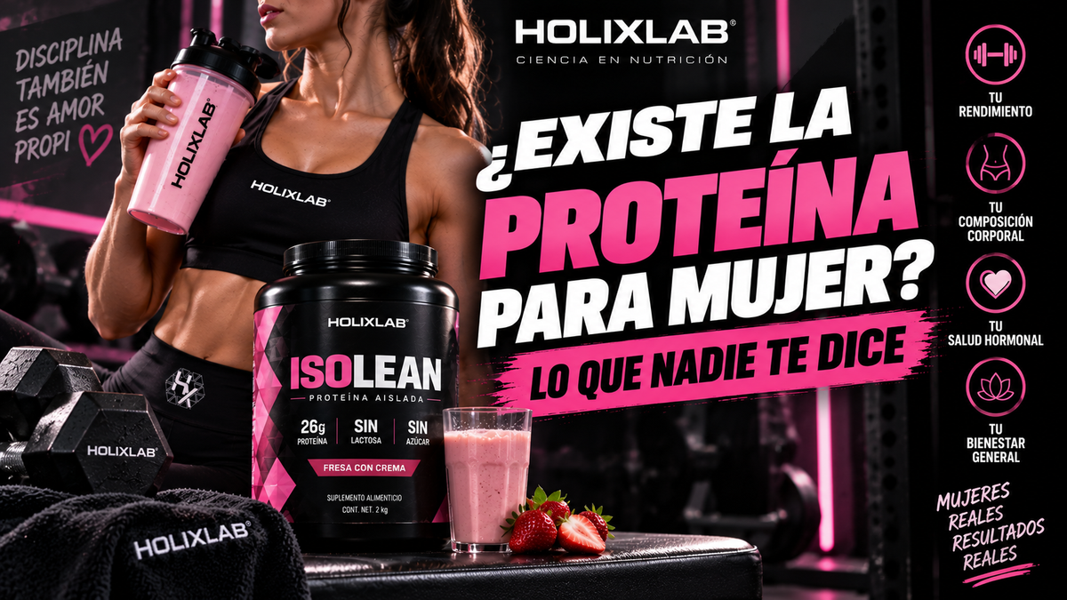 ¿Existe la proteína para mujer? Lo que nadie te dice