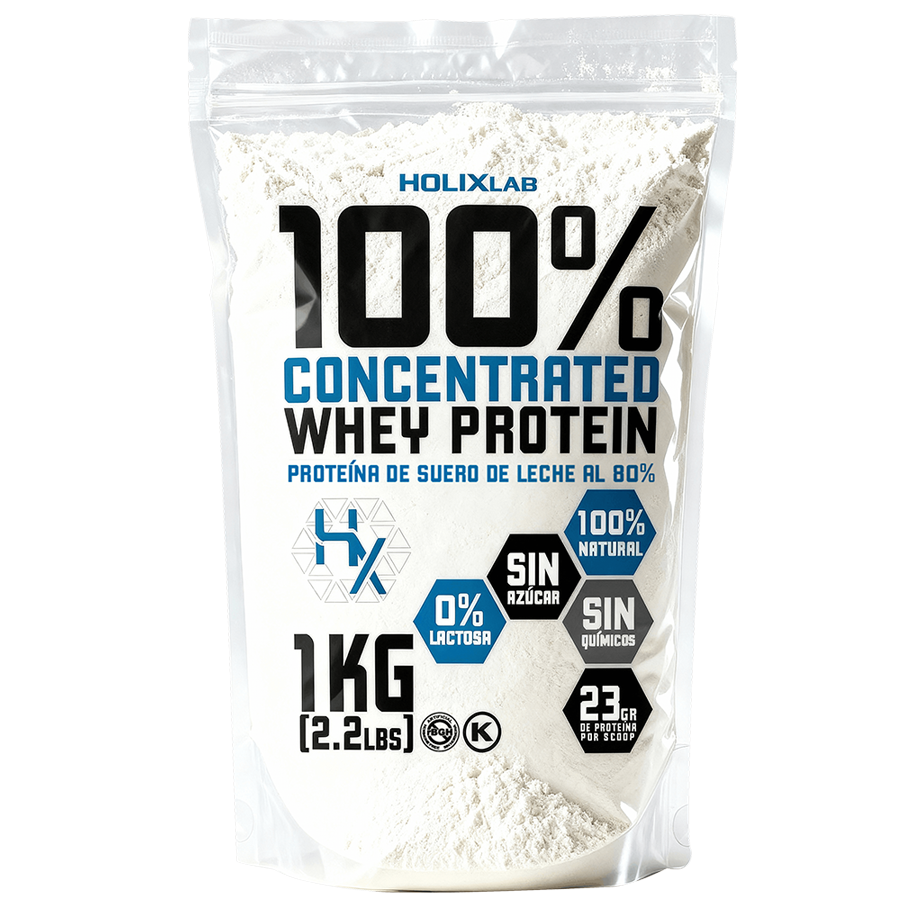 Concentrated Whey Protein 100% - 23gr PROTEINA PURA + envio gratis