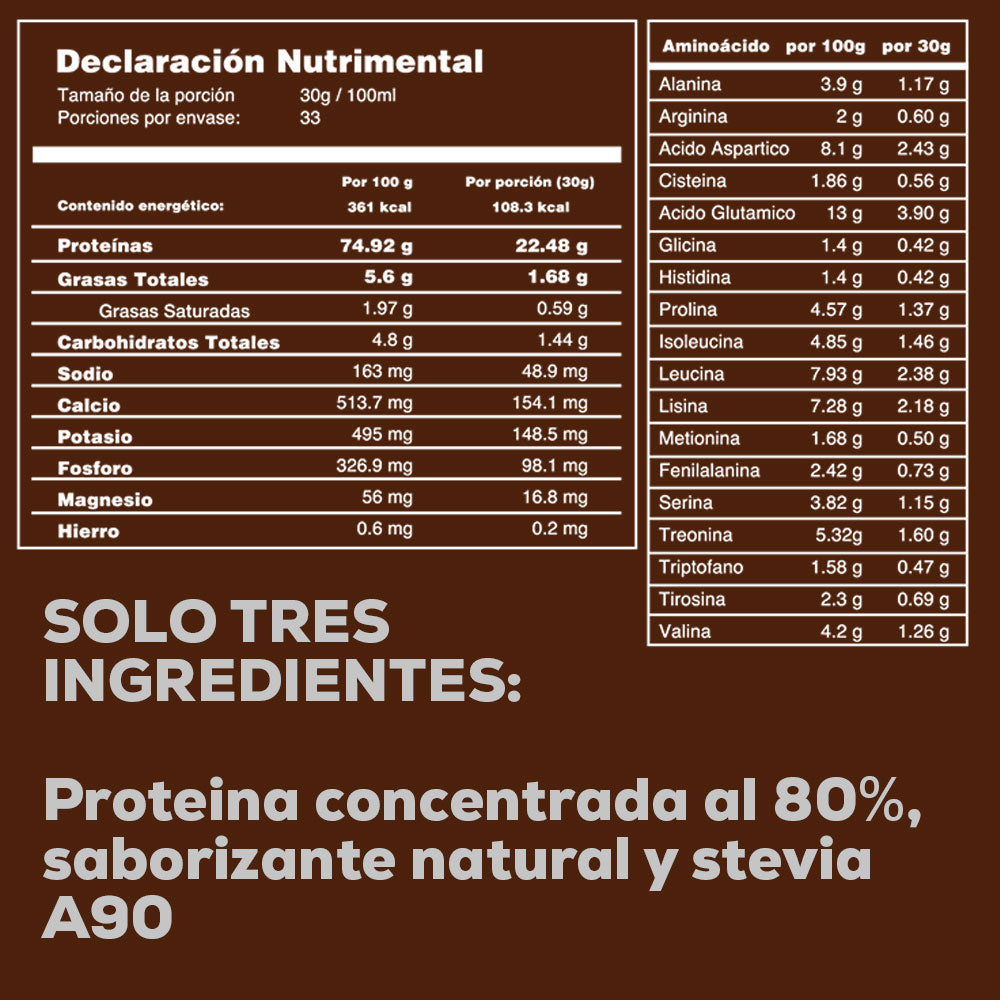 Deli whey protein 22gr proteina de suero de leche