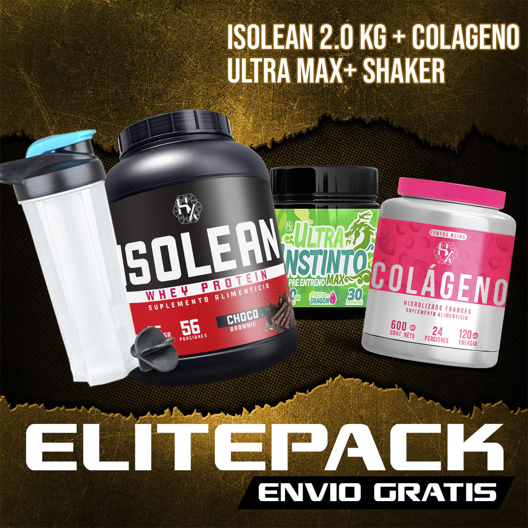 ISOLEAN 2KG + PREENTRENO + COLAGENO + shaker + ENVÍO GRATIS