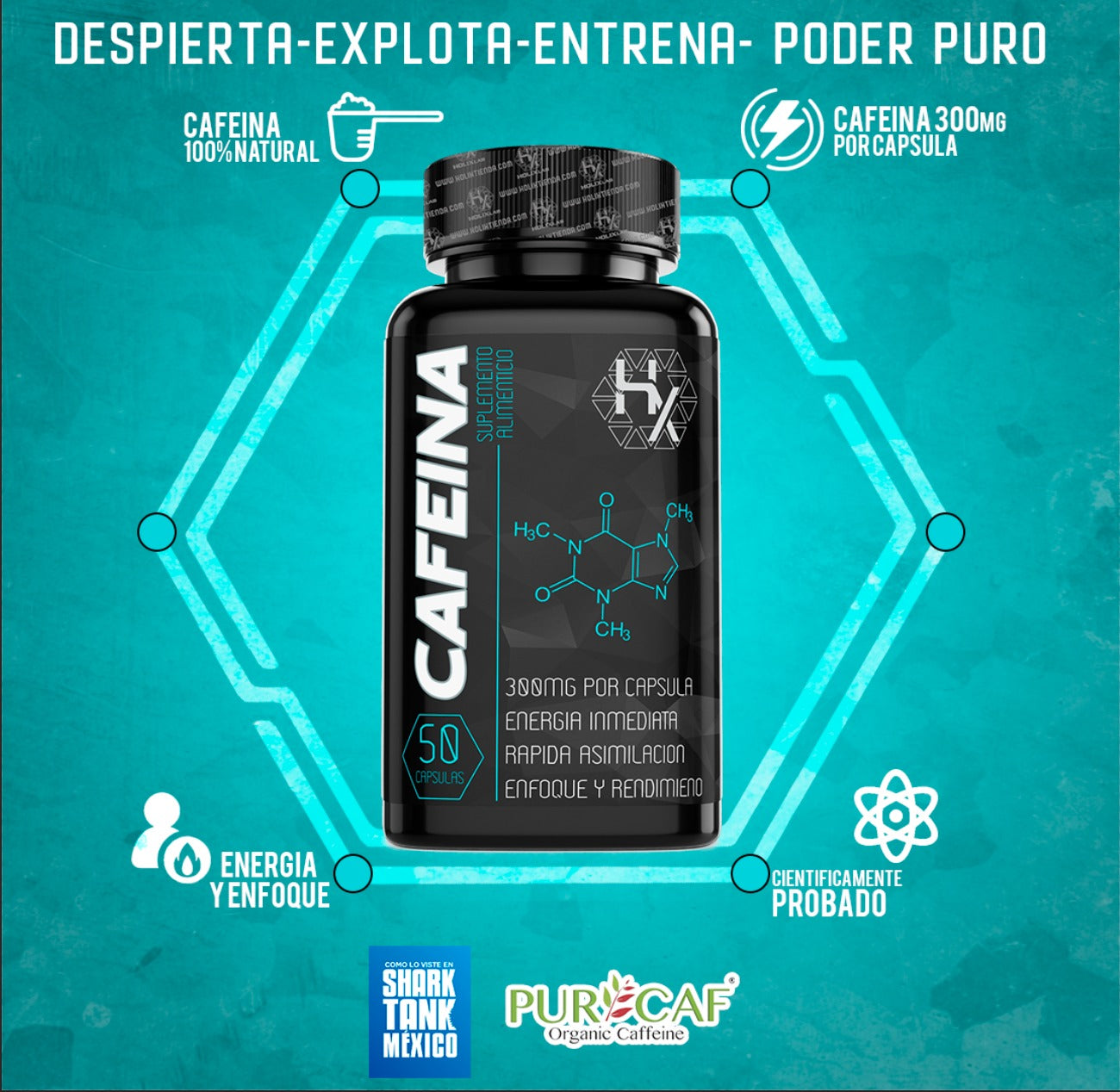 CAFEINA - Un shot de energia 🏋🏻