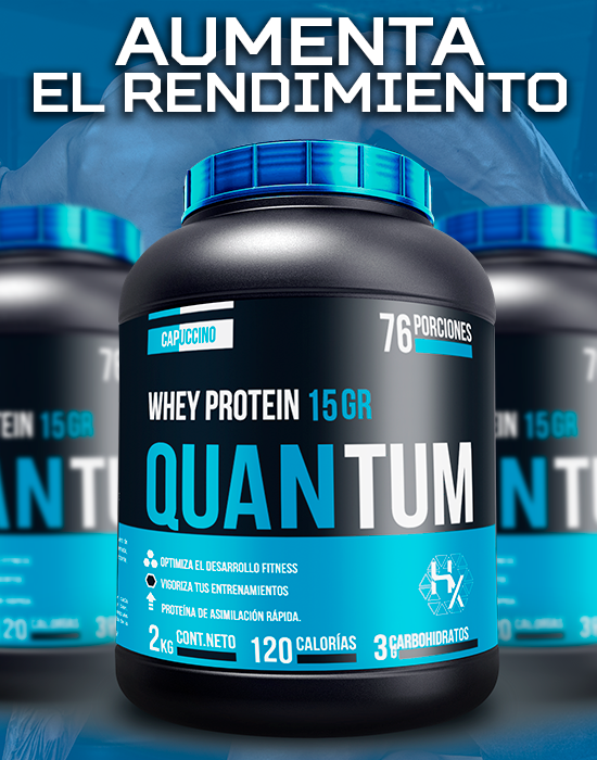 Quantum 1kg - Whey Protein / Proteina + preentreno