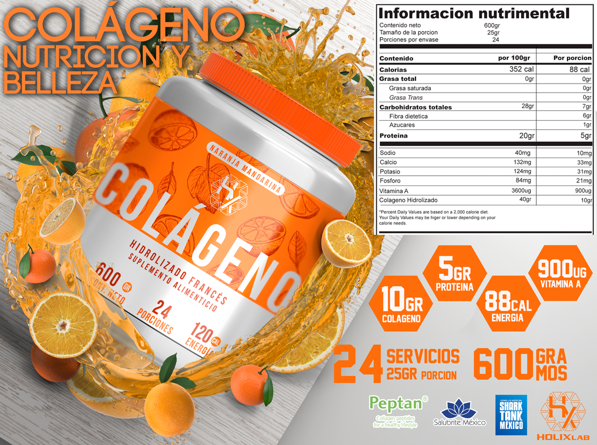 PAQUETE DE 3 COLÁGENO DE 500gr + SHAKER
