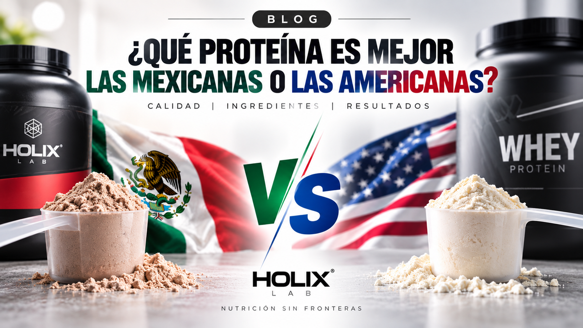 ¿Qué proteína es mejor, las mexicanas o las americanas?