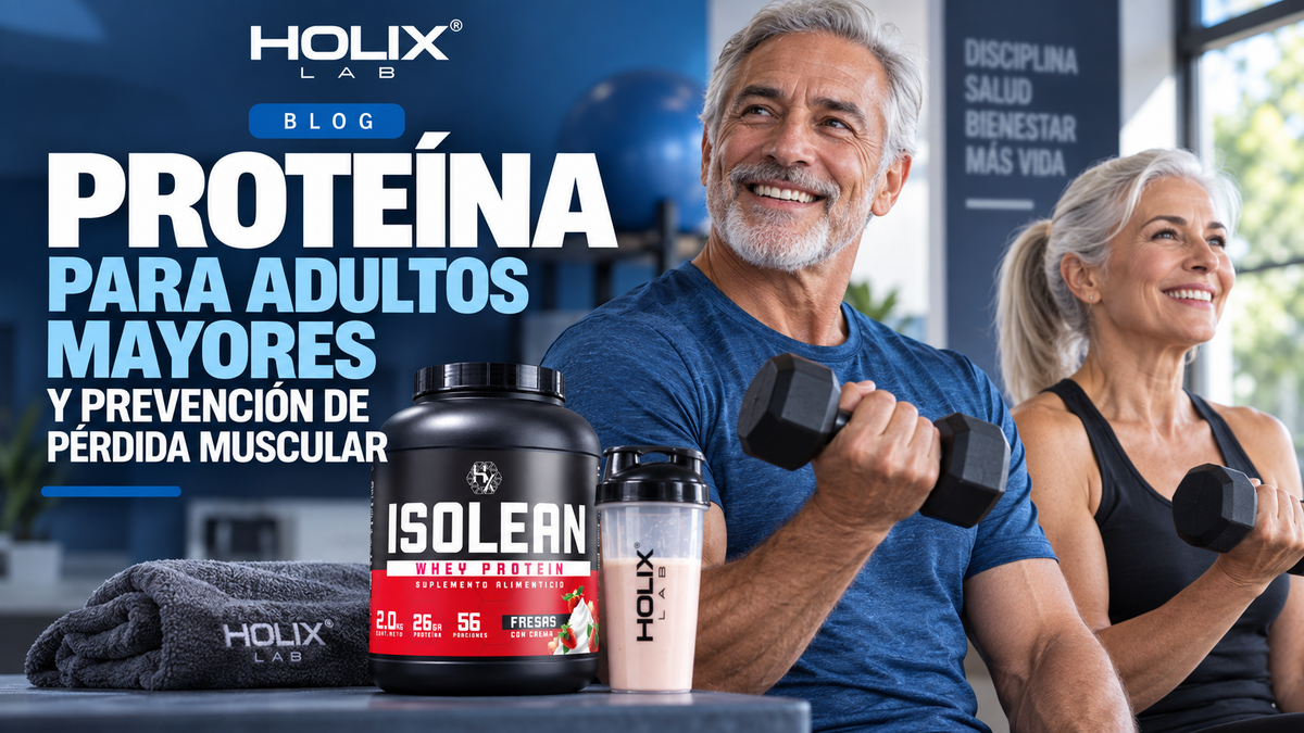 Proteína para adultos mayores: cómo cuidar la masa muscular con la edad