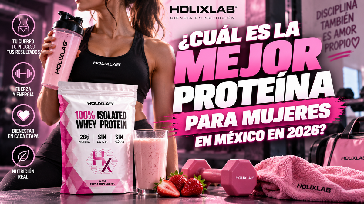 ¿Cuál es la mejor proteína para mujeres en México en 2026?