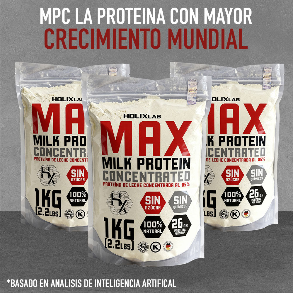 Proteina concentrada del leche al 85% - Envio gratis