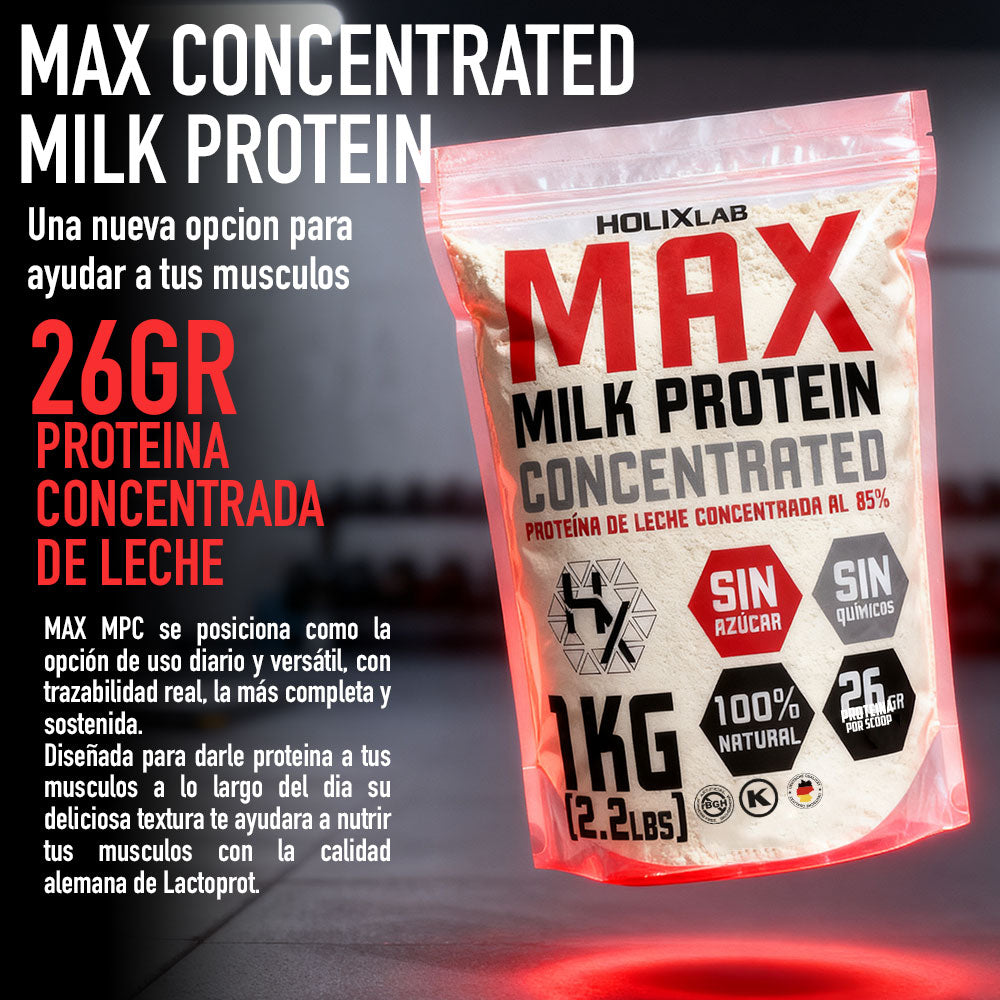 Proteina concentrada del leche al 85% - Envio gratis