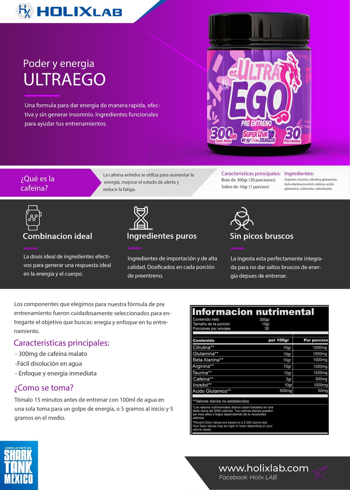 3 PREENTRENO + 1 SHAKER + ENVÍO GRATIS
