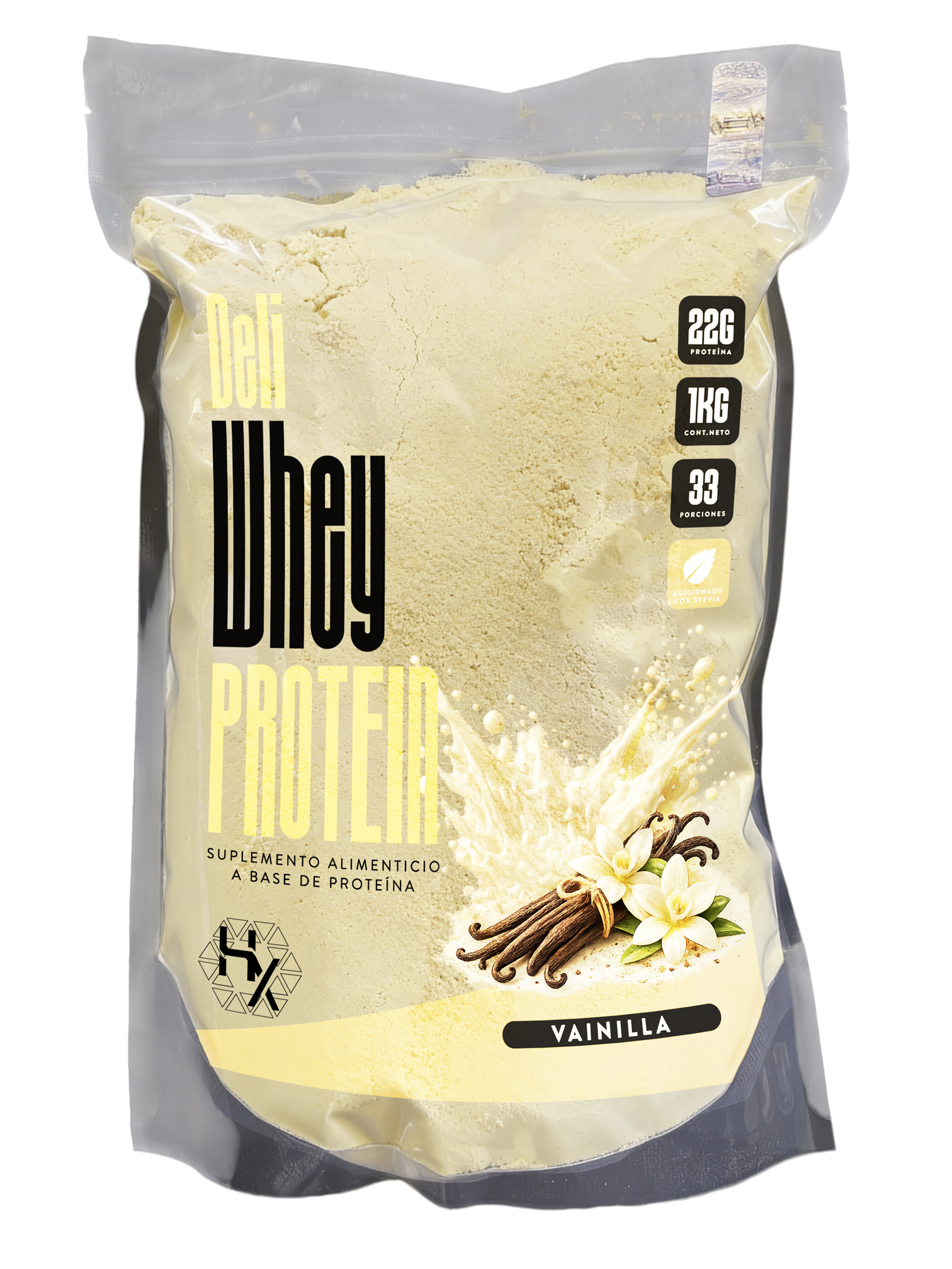 Deli whey protein 22gr proteina de suero de leche