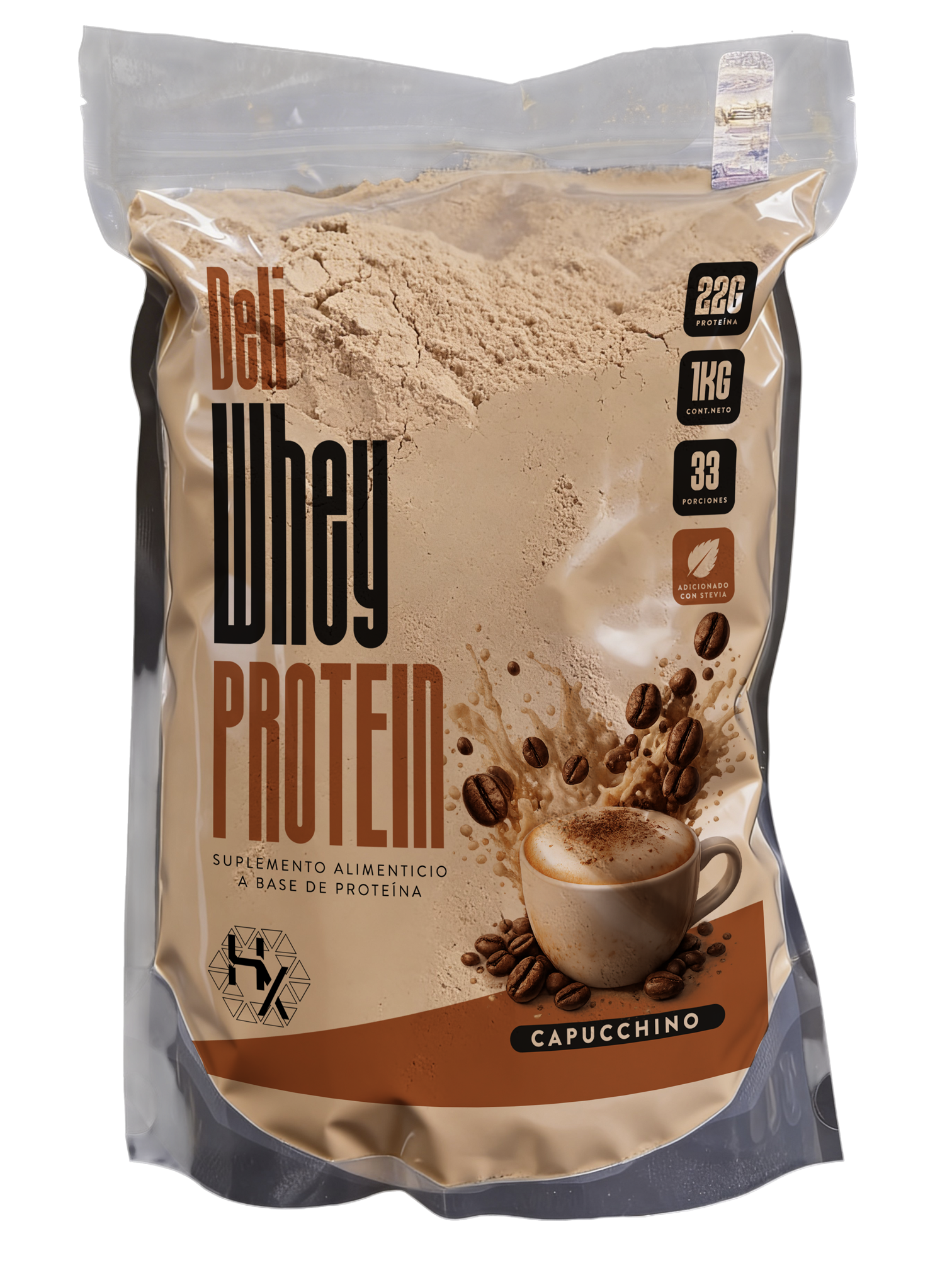 Deli whey protein 22gr proteina de suero de leche
