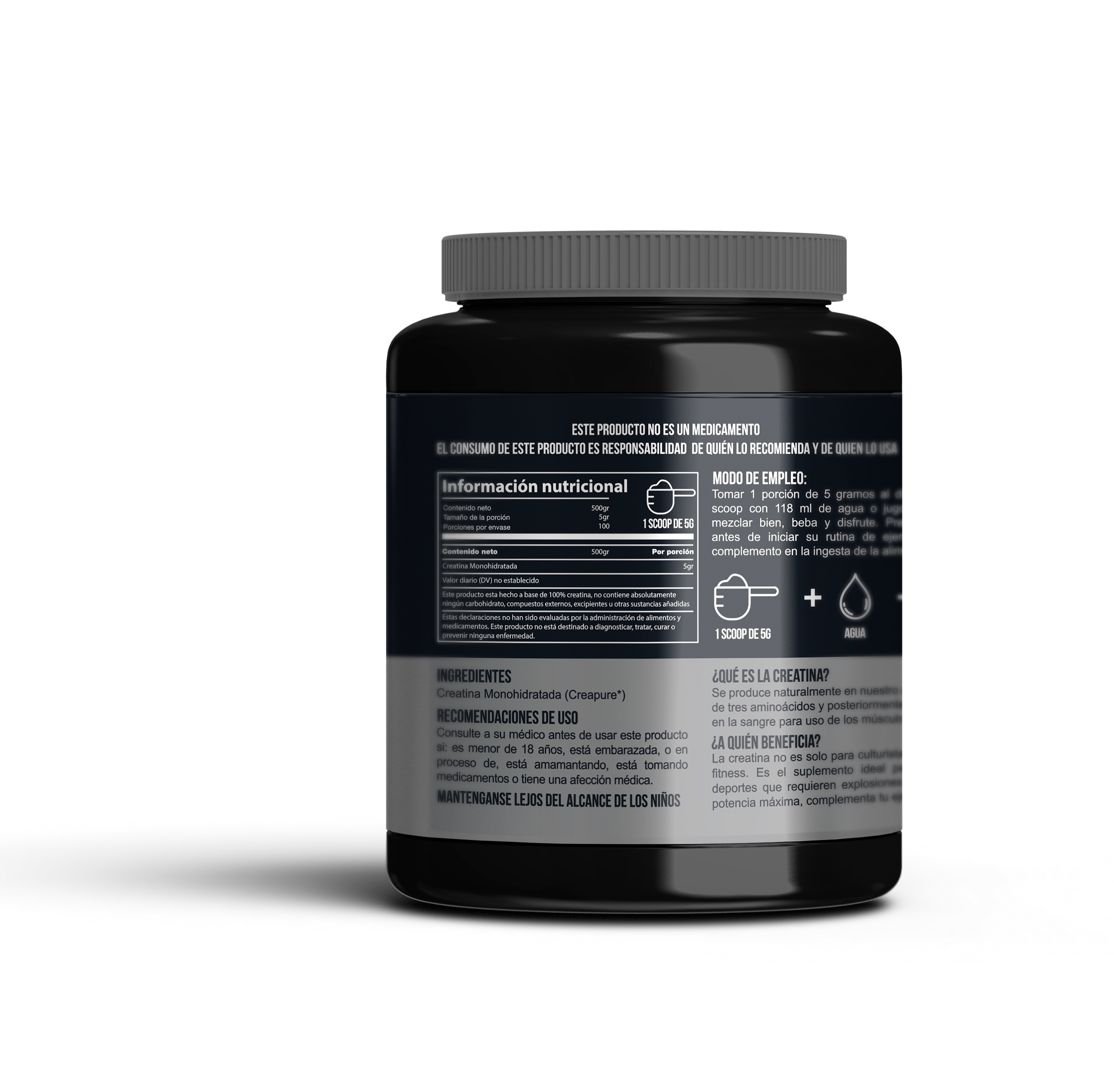 CREATINA PURA MONOHIDRATADA  (𝗖𝗿𝗲𝗮𝗽𝘂𝗿𝗲®)