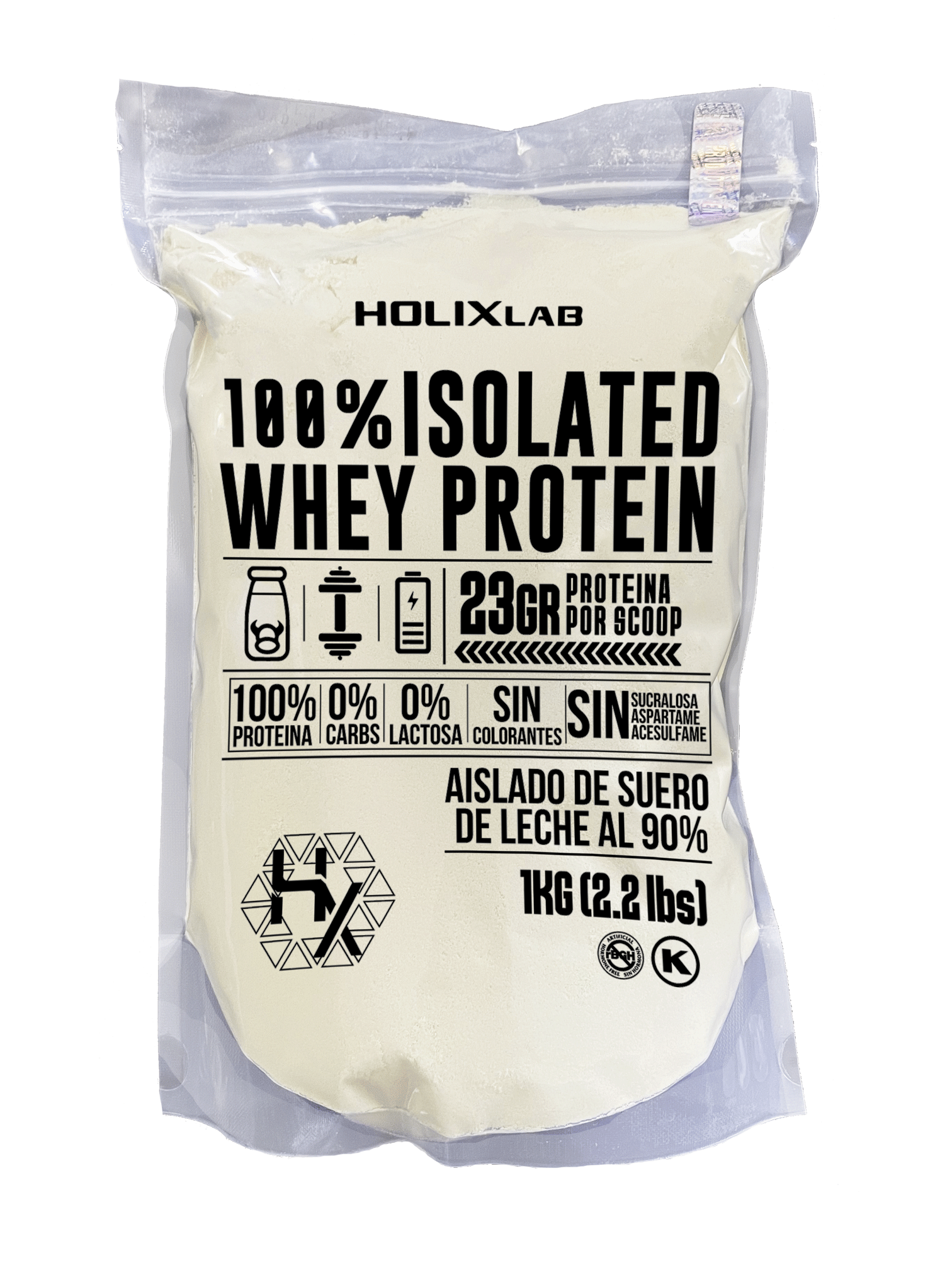 Isolated Whey Protein 100% - 23gr PROTEINA PURA AISLADA