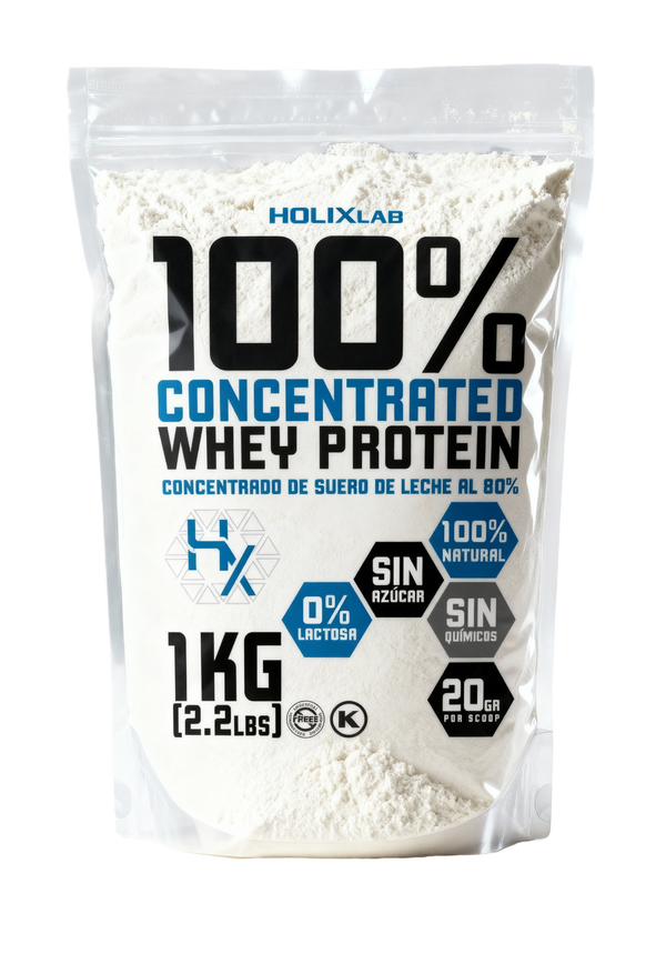 Concentrated  Whey Protein 100% - 20gr PROTEINA PURA + envio gratis