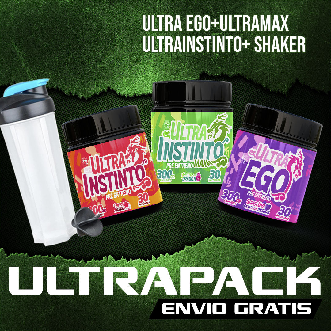 3 PREENTRENO + 1 SHAKER + ENVÍO GRATIS