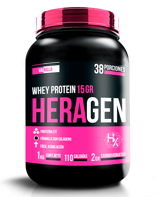 HERAGEN 1kg - Proteína + Colágeno