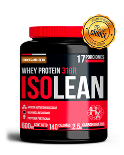 Isolean 600gr - Whey Protein /  Proteina hidrolizada 31GR