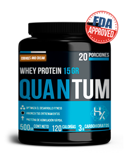 Quantum 500GR - Whey Protein / Proteina + preentreno