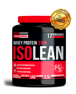 Isolean 600gr - Whey Protein /  Proteina hidrolizada 31GR